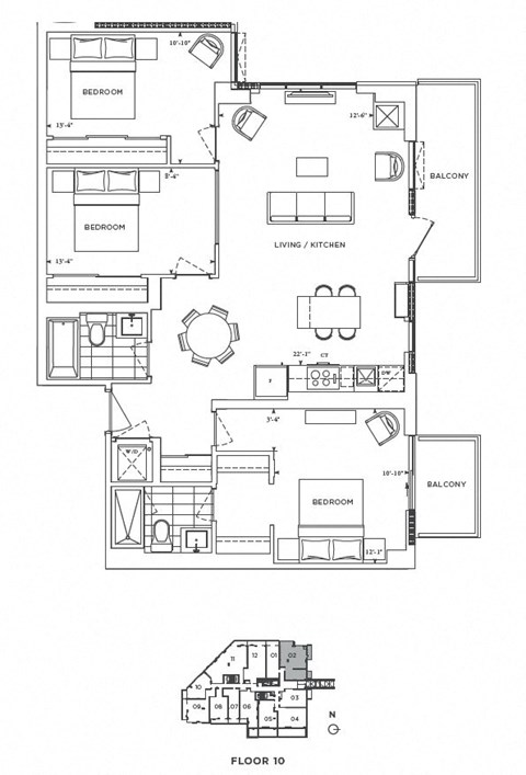 410 Dufferin Street Studio-3 Beds Apartment for Rent - Photo Gallery 74